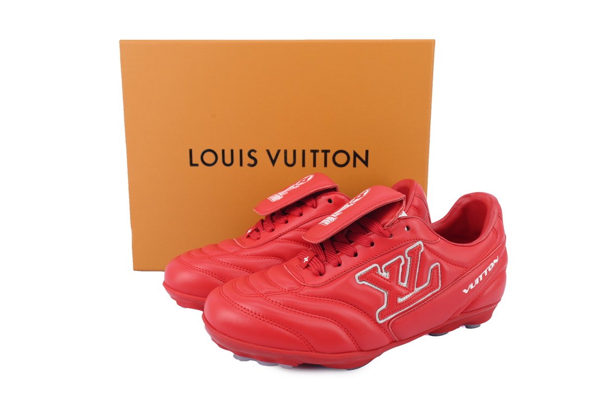 PK God Batch Louis Vuitton Soccer Red - Image 6