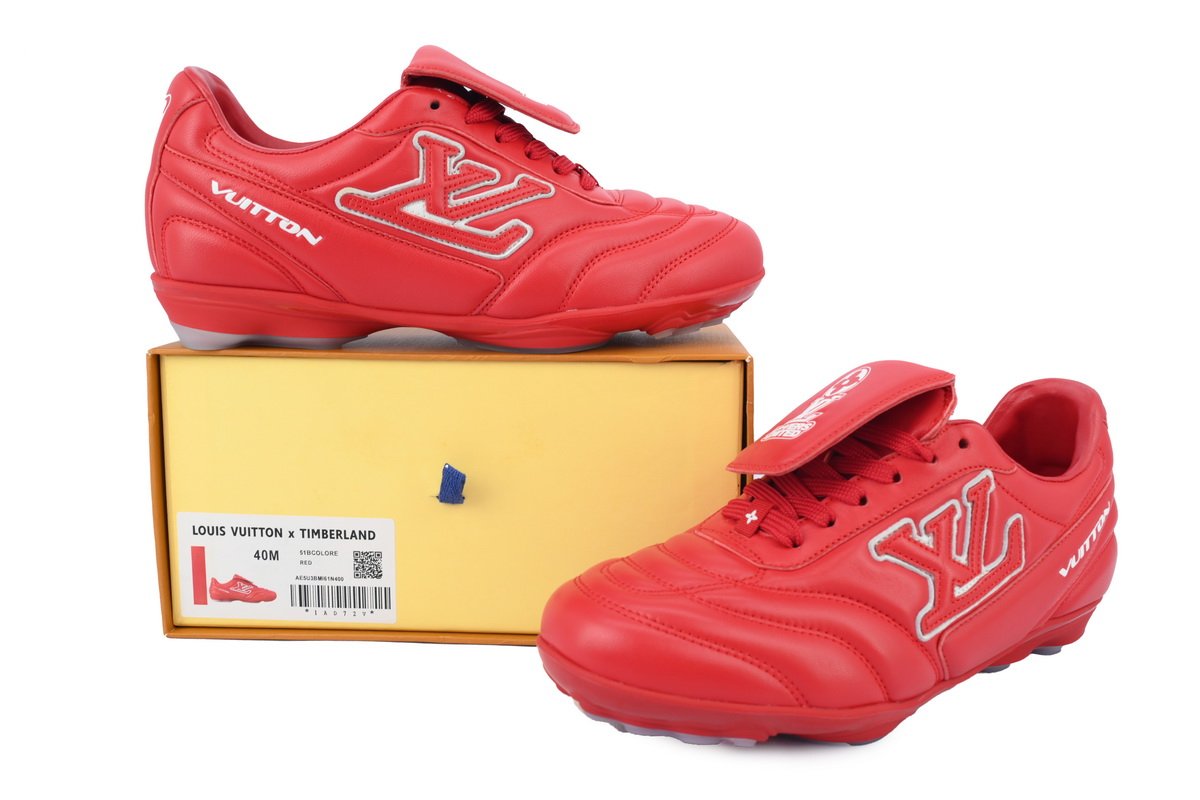 PK God Batch Louis Vuitton Soccer Red - Image 7