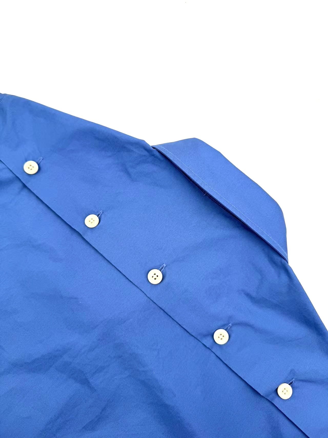 Miu Miu Button-detailed Cotton-poplin Shirt D82301 - Image 5
