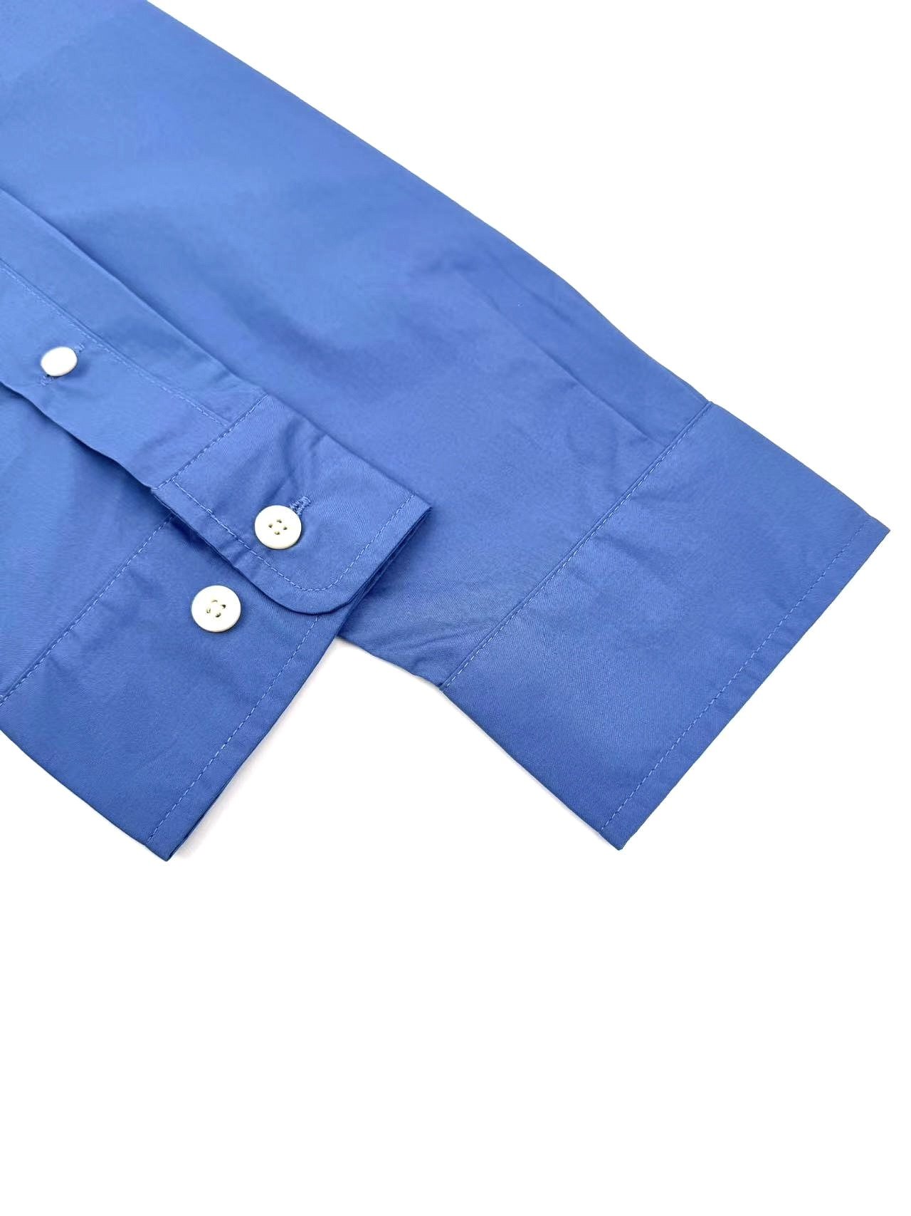 Miu Miu Button-detailed Cotton-poplin Shirt D82301 - Image 9