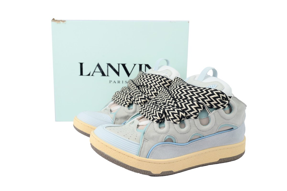 Lanvin Wmns Curb Sneakers 'Vanille' - FW SKDK02 DRAG A21211 - Image 12