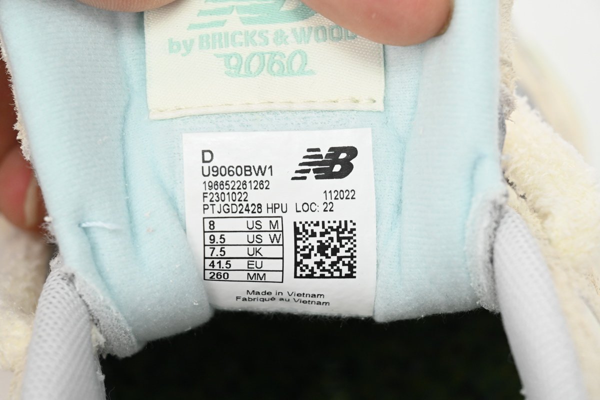 New Balance 9060 Beige Green U9060BW1 - Image 9