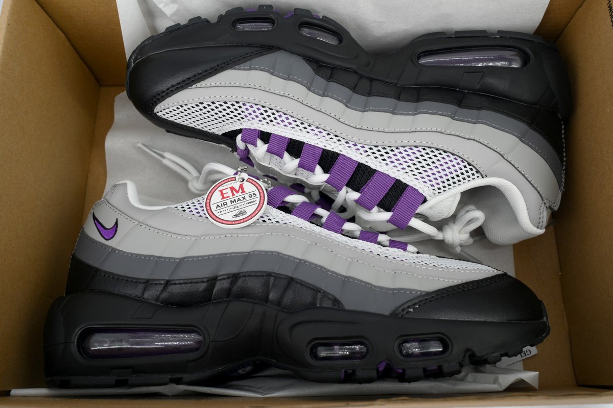 Nike Air Max 95 'Grey Purple' HD8015-003 - Image 4