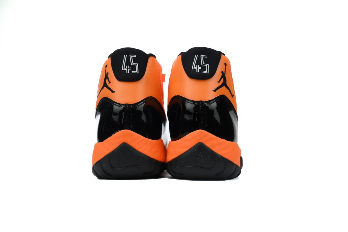 PK God Air Jordan 11 Retro "Black Orange” CT8012-800 - Image 3