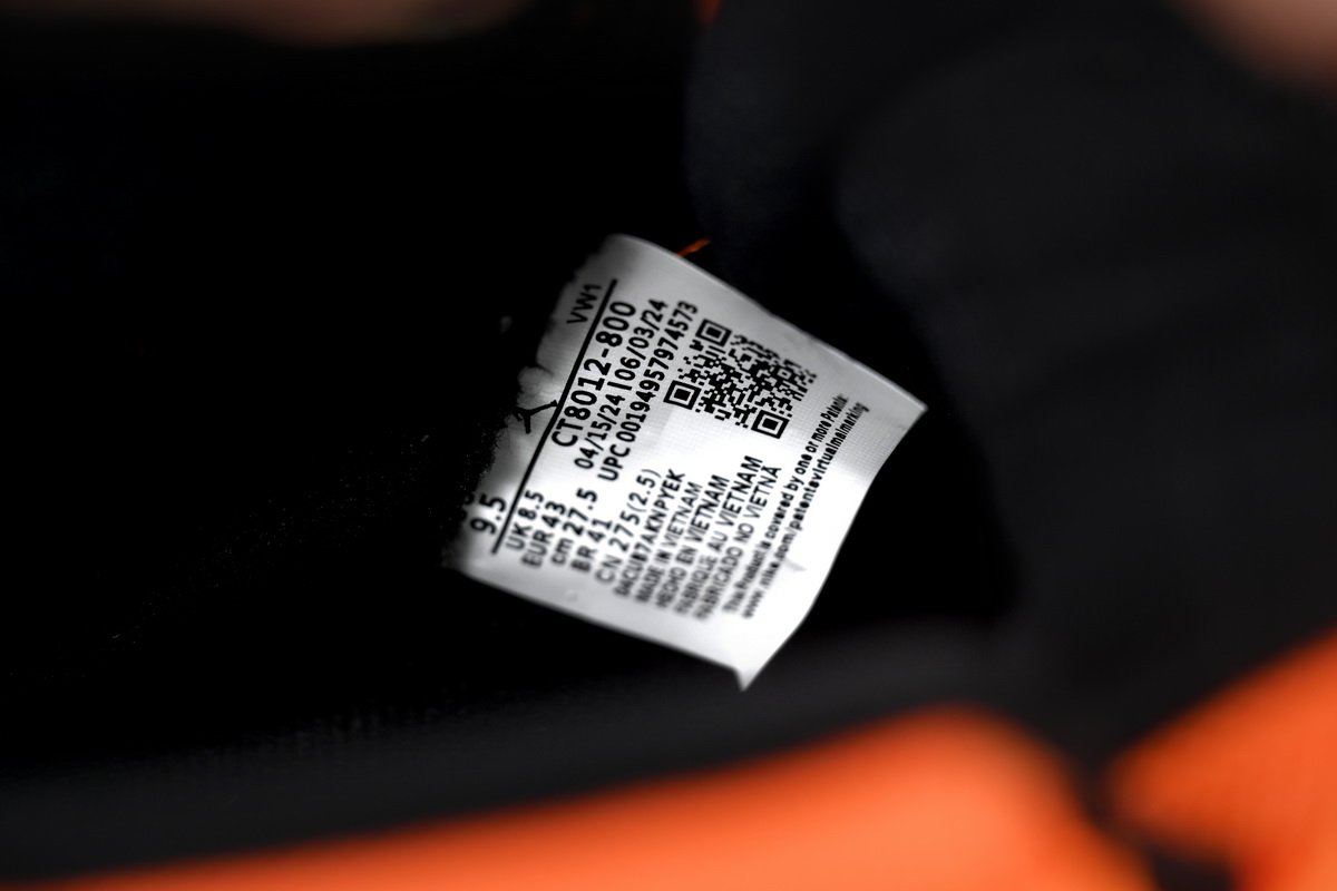 PK God Air Jordan 11 Retro "Black Orange” CT8012-800 - Image 8