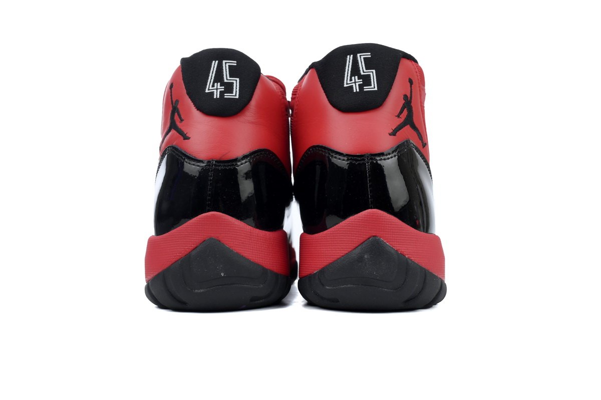 PK God Air Jordan 11 Retro "Black Red” CT8012-600 - Image 3