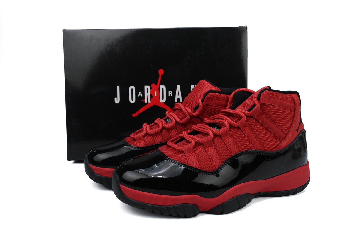 PK God Air Jordan 11 Retro "Black Red” CT8012-600 - Image 11