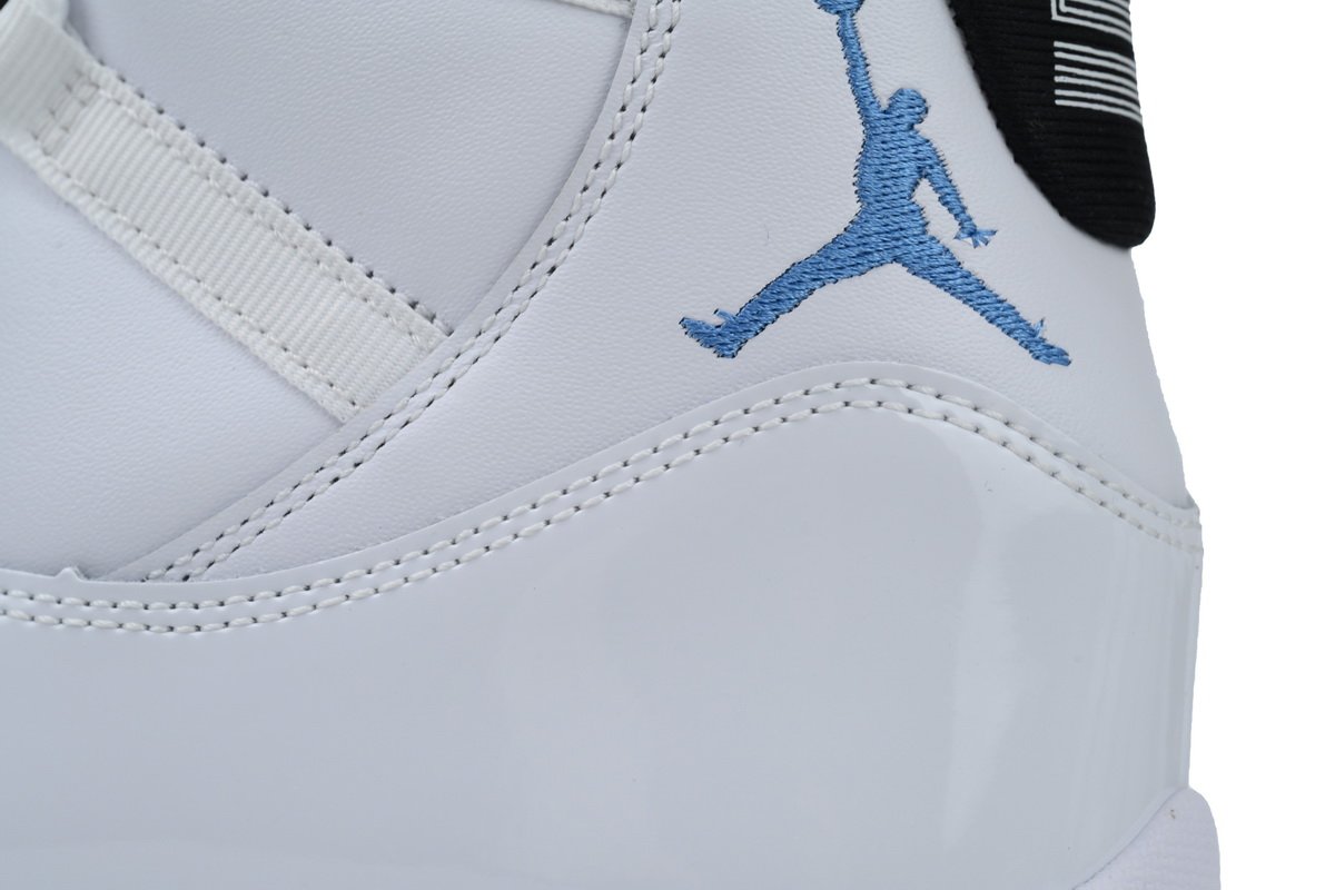 PK God Air Jordan 11 Retro 'Columbia / Legend Blue' CT8012-104 - Image 5