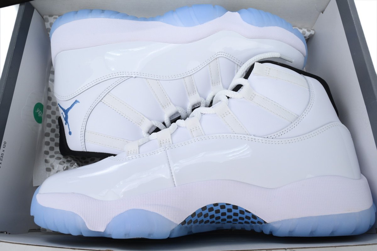 PK God Air Jordan 11 Retro 'Columbia / Legend Blue' CT8012-104 - Image 10