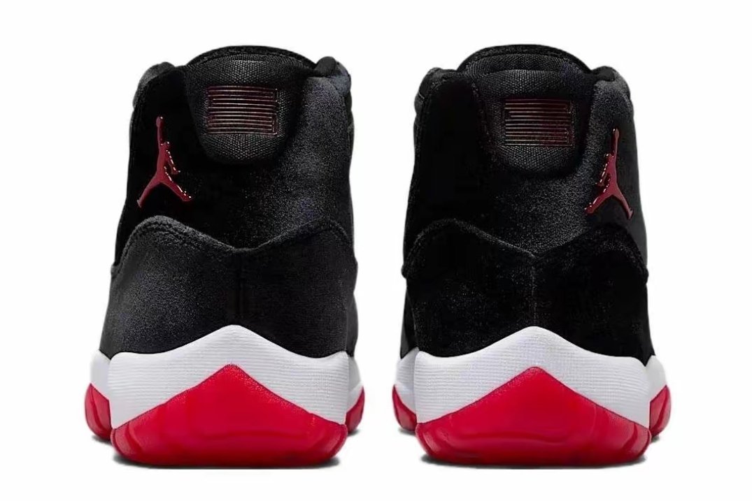 PK God Batch Air Jordan 11 Retro Bred Velvet - Image 5