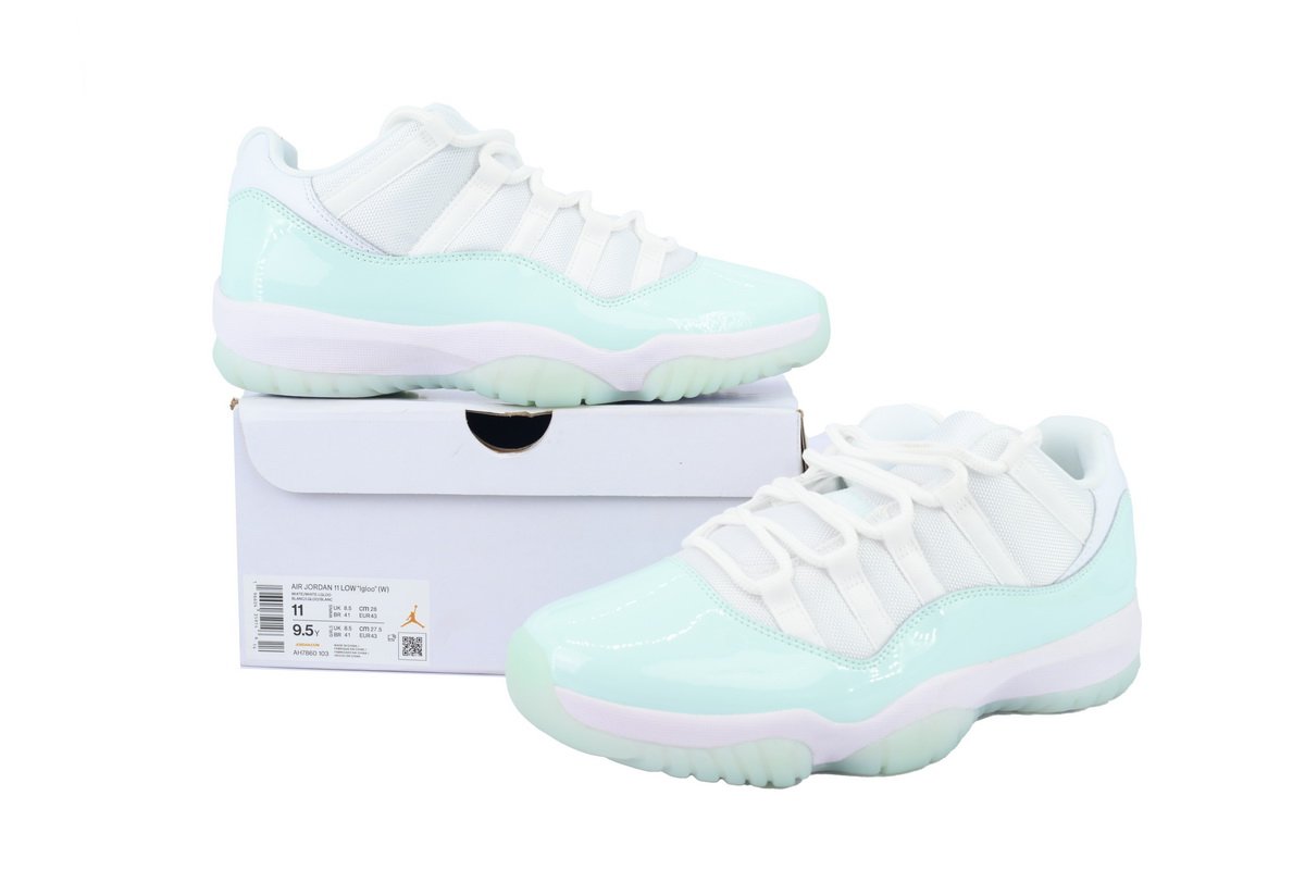 PK God Batch Air Jordan 11 Retro Low 'Igloo' AH7860-103 - Image 11