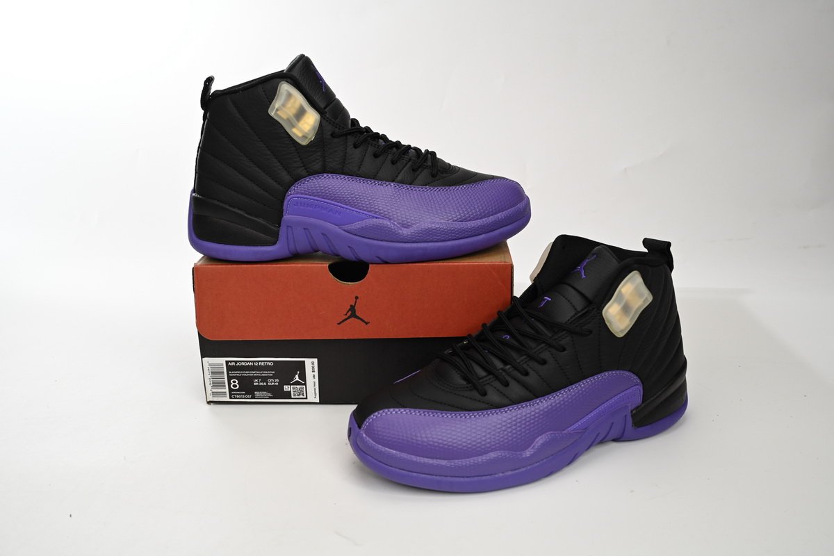 PK God Batch Air Jordan 12 Field Purple CT8013-057 - Image 12