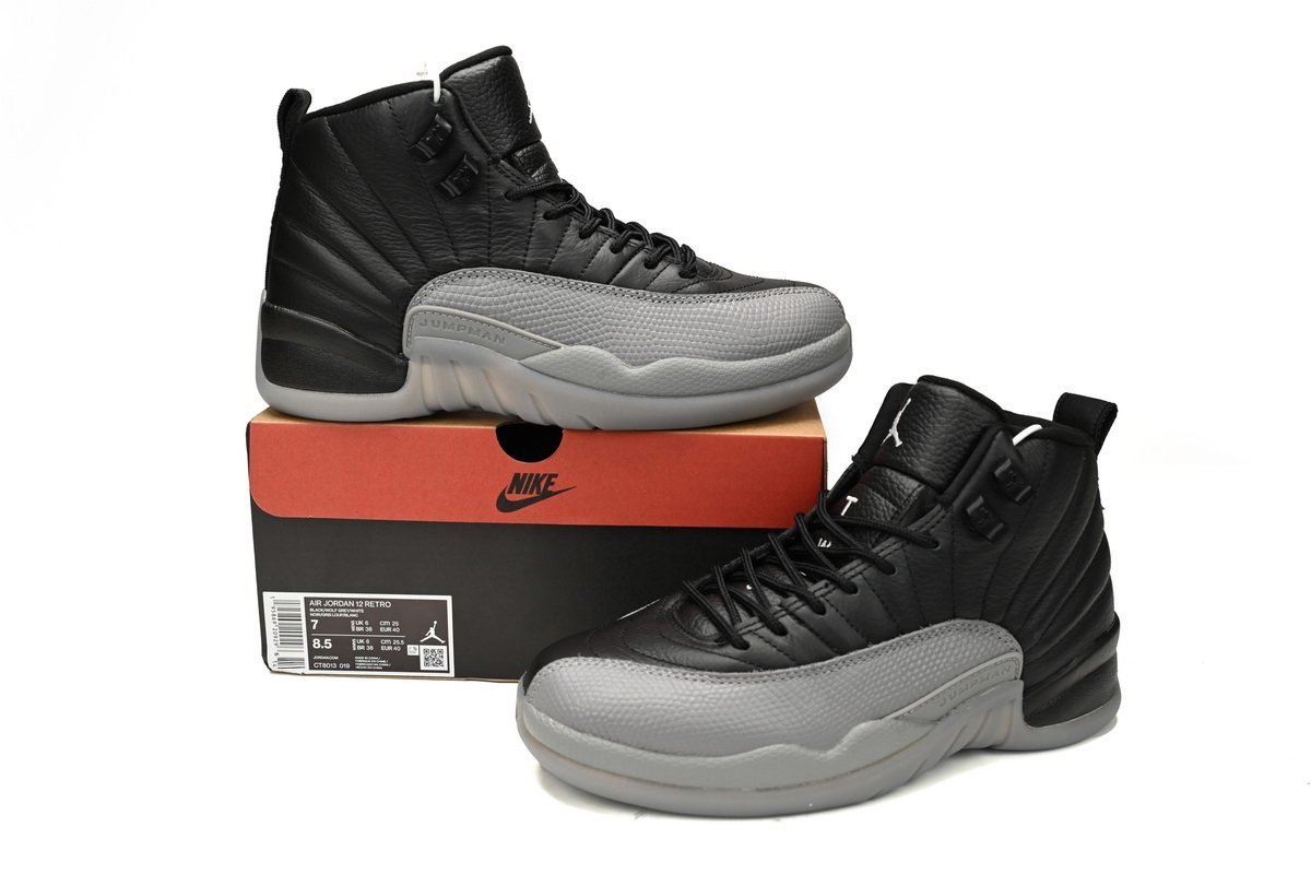 PK God Batch Air Jordan 12 Grey Wolf CT8013-019 - Image 13