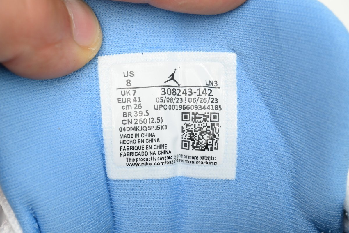 PK God Batch Air Jordan 12 Retro ‘UNC’ 308243-142 - Image 8