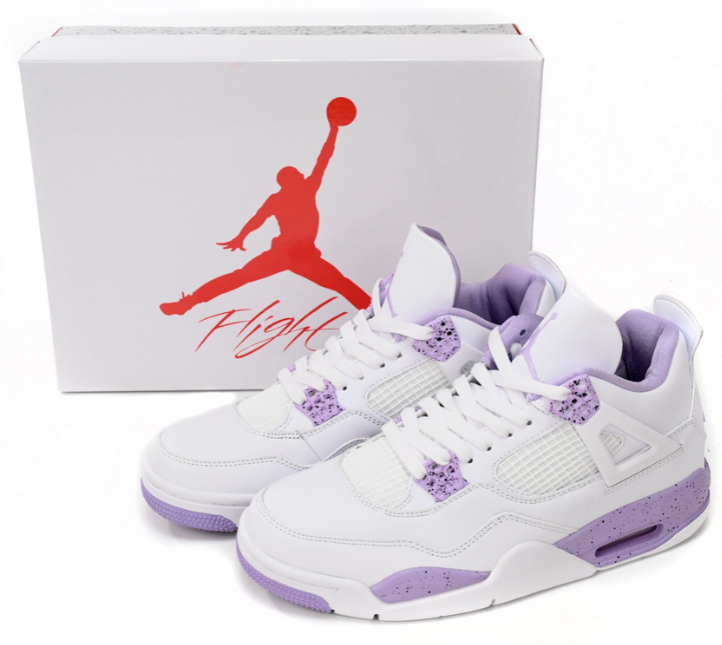 PK God Batch Air Jordan 4 Purple Oreo CT8527-115 - Image 6
