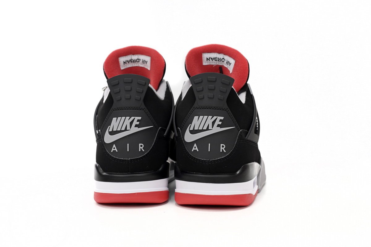 PK God Batch Air Jordan 4 Retro Bred 308497-060 - Image 3
