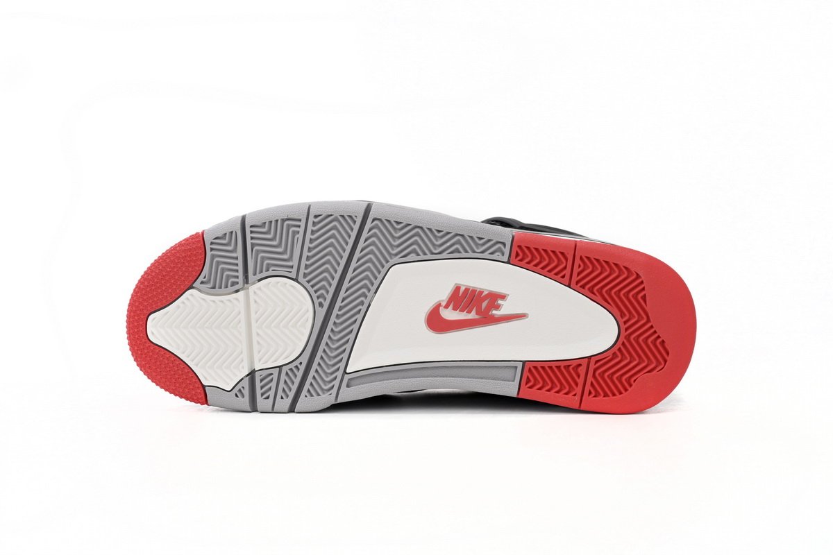 PK God Batch Air Jordan 4 Retro Bred 308497-060 - Image 4