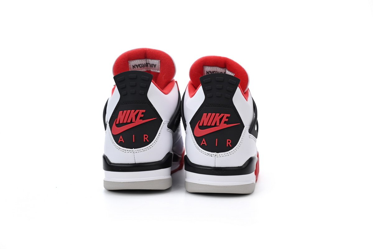 PK God Batch Air Jordan 4 Retro Fire Red DC7770-160 - Image 3