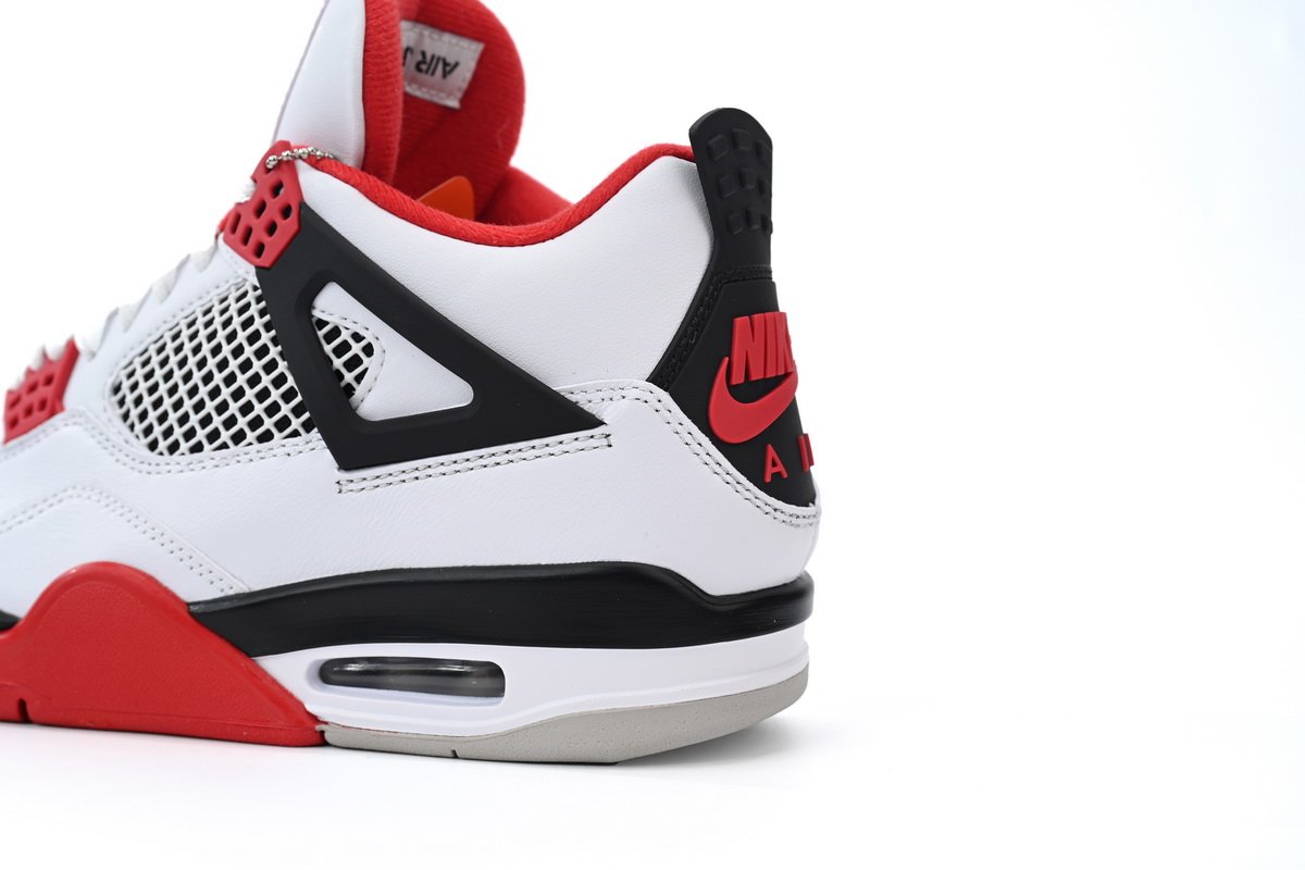 PK God Batch Air Jordan 4 Retro Fire Red DC7770-160 - Image 5