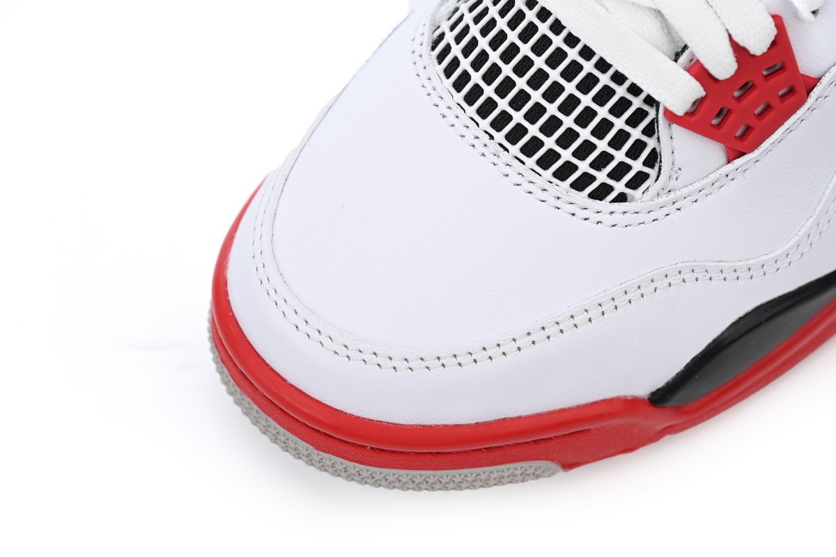 PK God Batch Air Jordan 4 Retro Fire Red DC7770-160 - Image 6