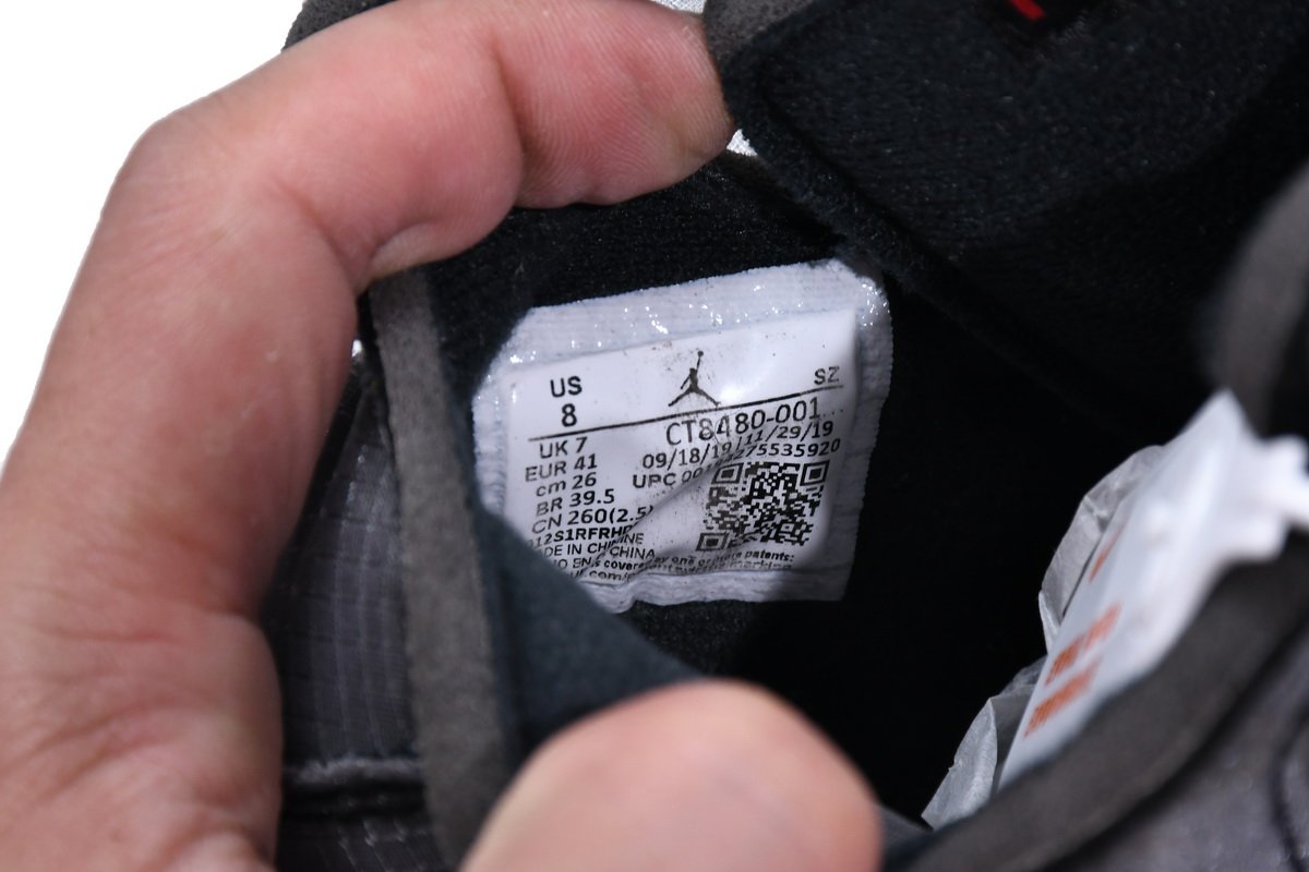 PK God Batch Air Jordan 5 Retro Off-White Black CT8480-001 - Image 10