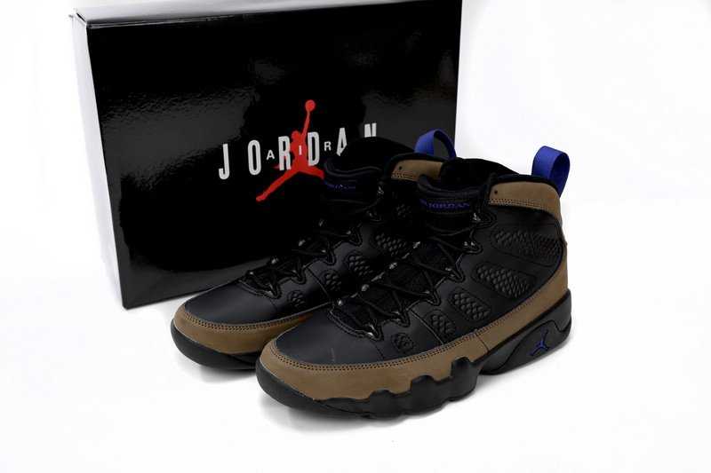 PK God Batch Air Jordan 9 “Olive Concord”Black Brown CT8019-034 - Image 13
