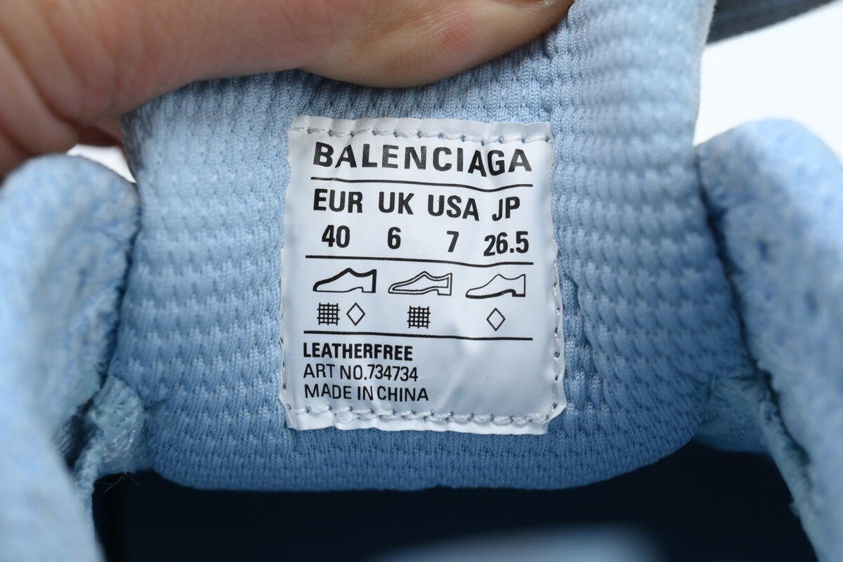 PK God Batch Balenciaga Canvas Blue 734731 W3XDC 4000 - Image 6