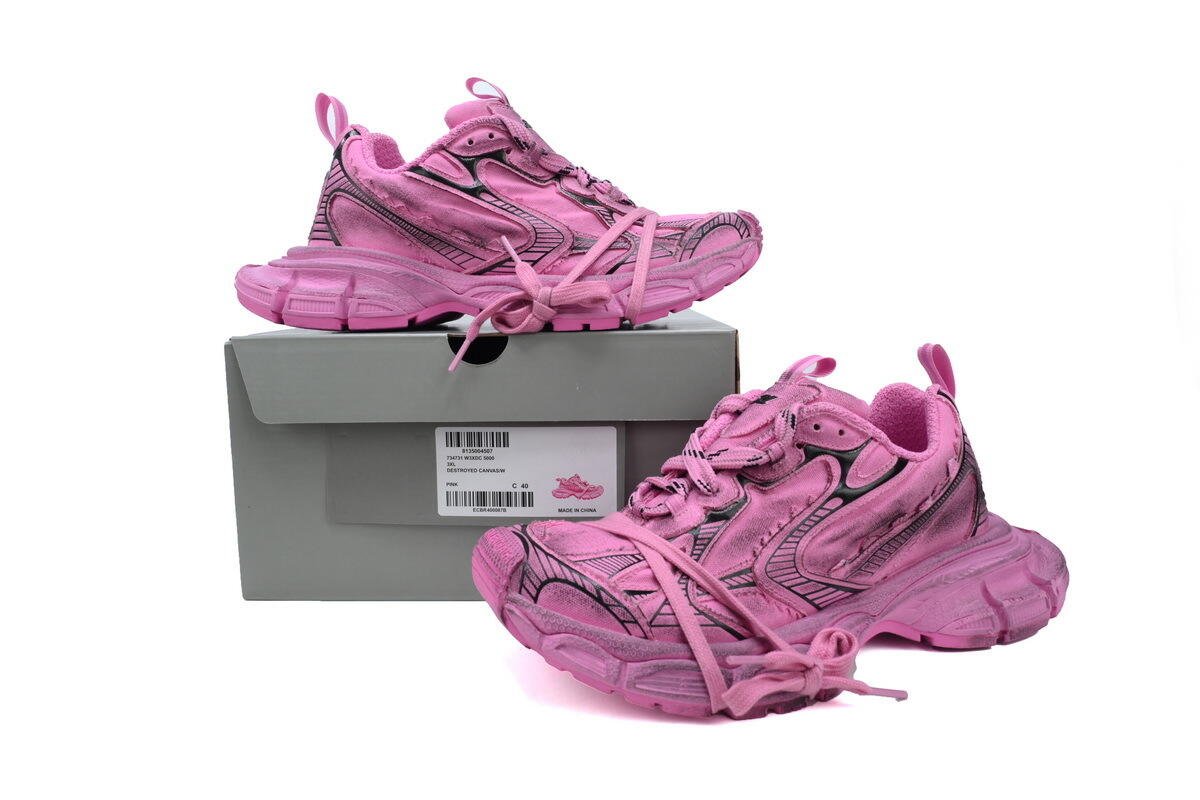 PK God Batch Balenciaga Canvas Pink 734731 W3XDC 5000 - Image 10