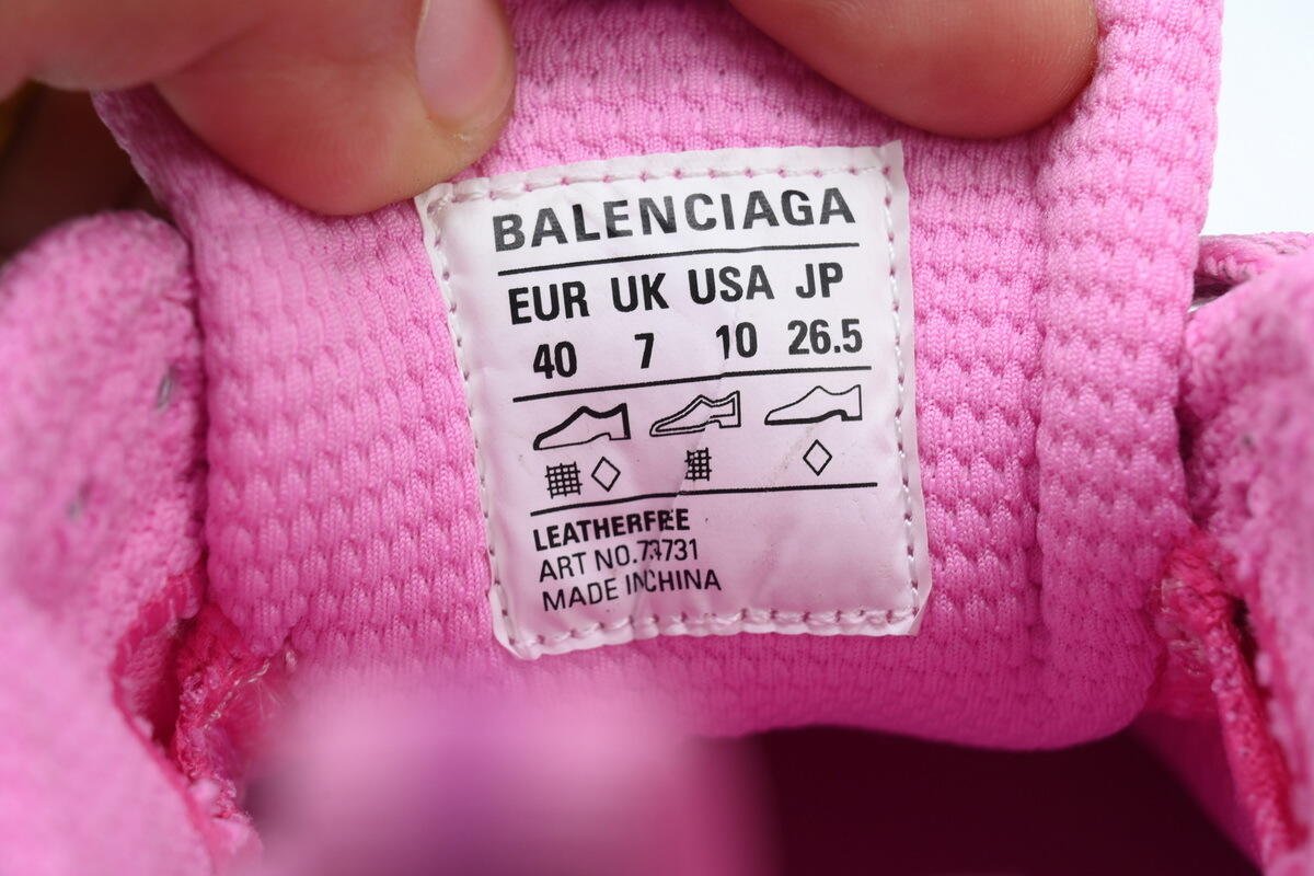 PK God Batch Balenciaga Canvas Pink 734731 W3XDC 5000 - Image 6