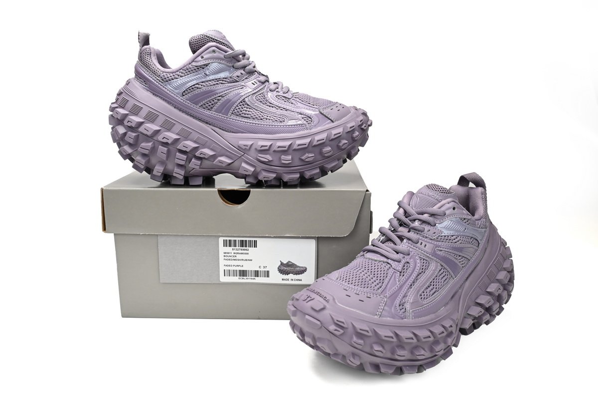 PK God Batch Balenciaga Defender Black Purple 685611 W2RAM 5500 - Image 4
