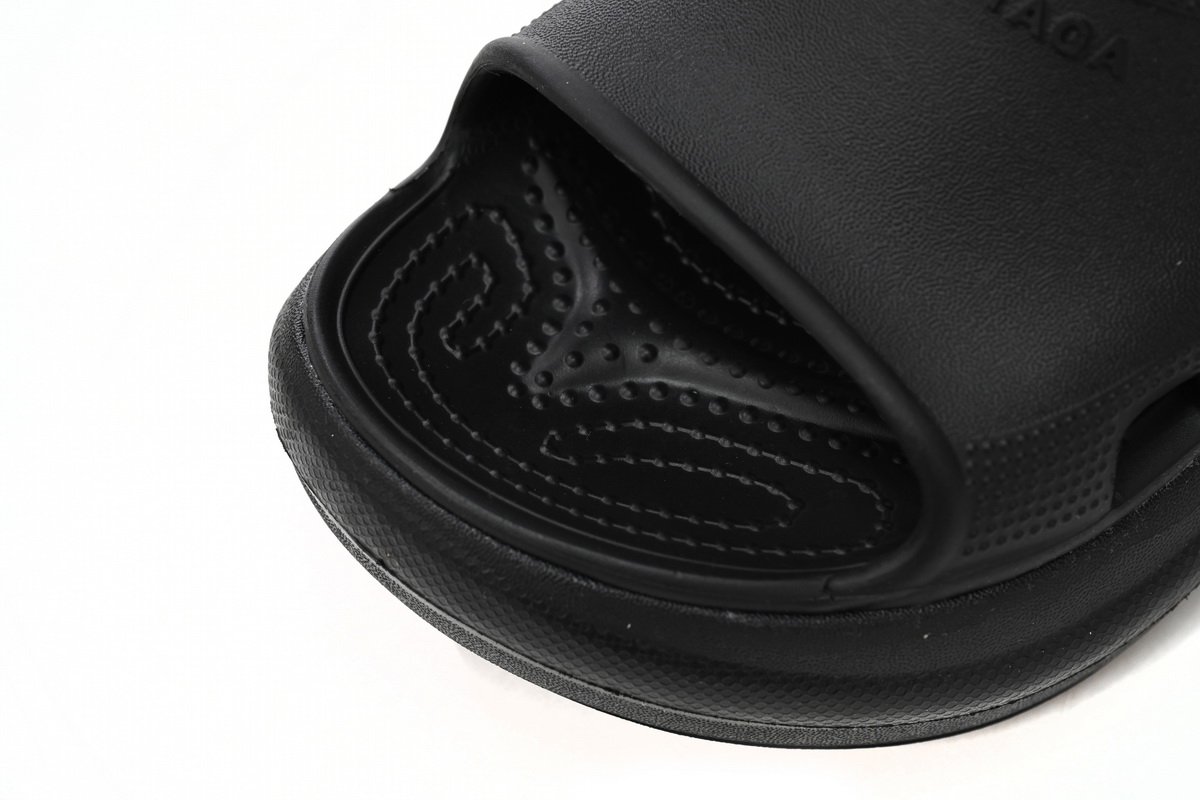 PK God Batch BALENCIAGA Pool Crocs Black 677389 W158E 1000 - Image 5