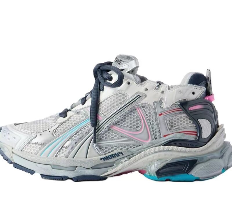 PK God Batch Balenciaga Runner Grey pink blue