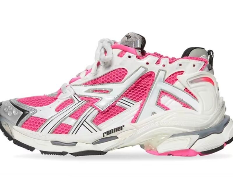 PK God Batch Balenciaga Runner Sneaker Pink white