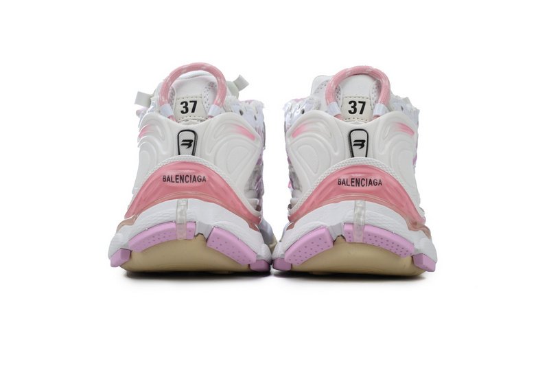 PK God Batch Balenciaga Runner White Pink 677403 W3RB3 9059 - Image 7