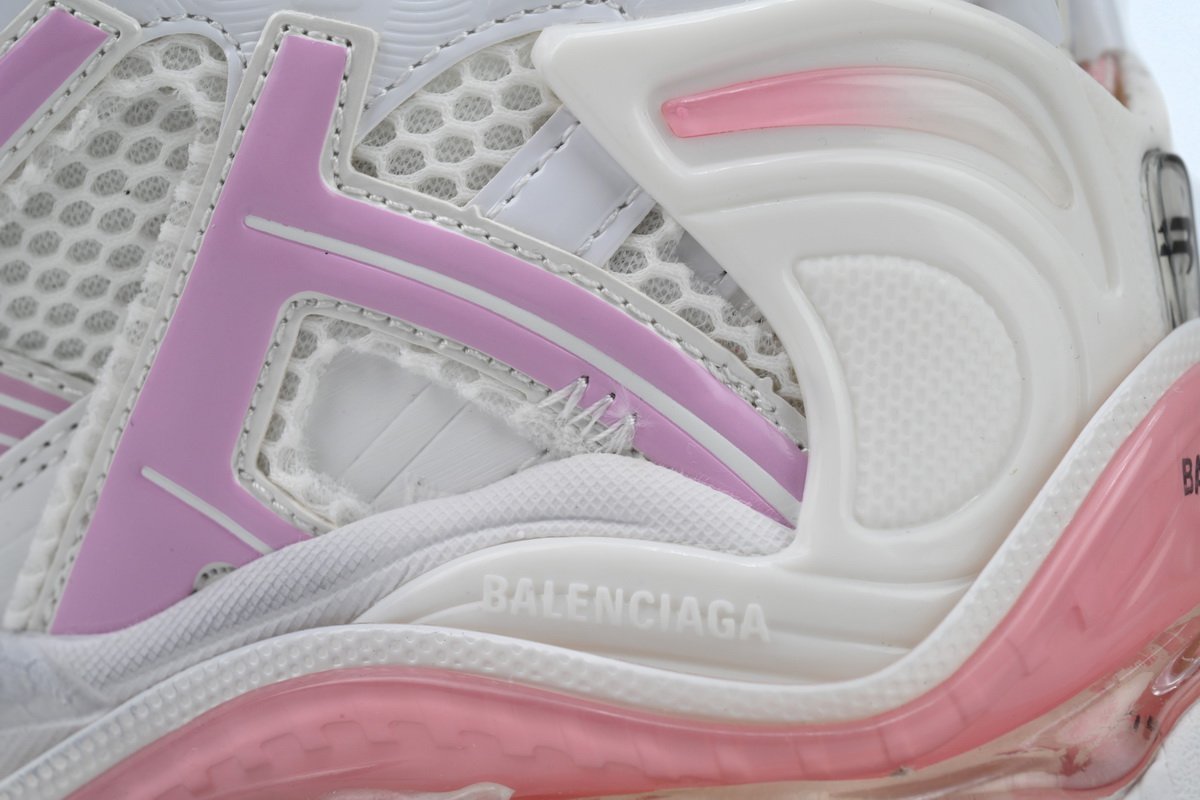 PK God Batch Balenciaga Runner White Pink 677403 W3RB3 9059 - Image 5
