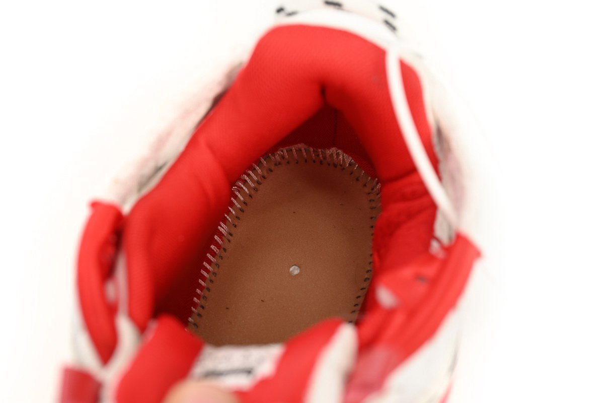 PK God Batch Balenciaga Runner White Red 677402 W3RB2 9060 - Image 10