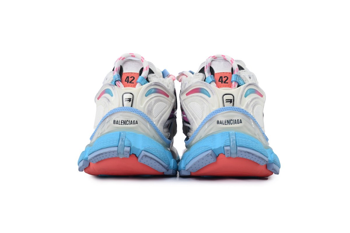 PK God Batch Balenciaga Wmns Runner Sneaker 'Grey Multi-Color' 772767 W3RMU 9458 - Image 3