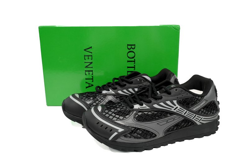 PK God Batch Bottega Veneta Orbit Sneaker Black - Image 12