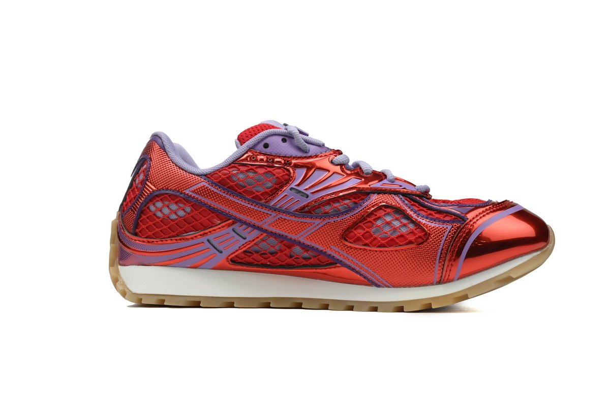 PK God Batch Bottega Veneta Orbit Sneaker Red - Image 2