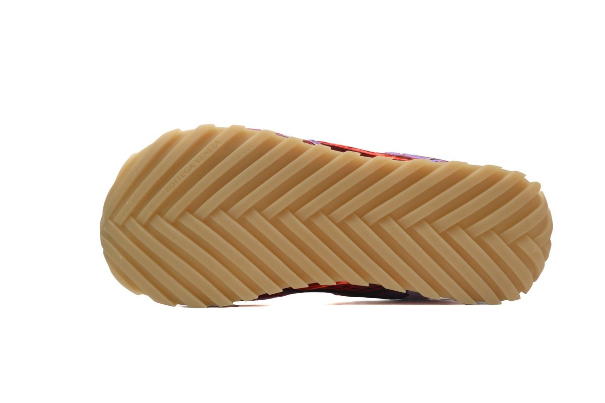 PK God Batch Bottega Veneta Orbit Sneaker Red - Image 4