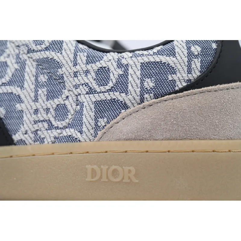PK God Batch Dior B01 Matchpoint Sneaker 'Gray And Blue Print' - Image 5