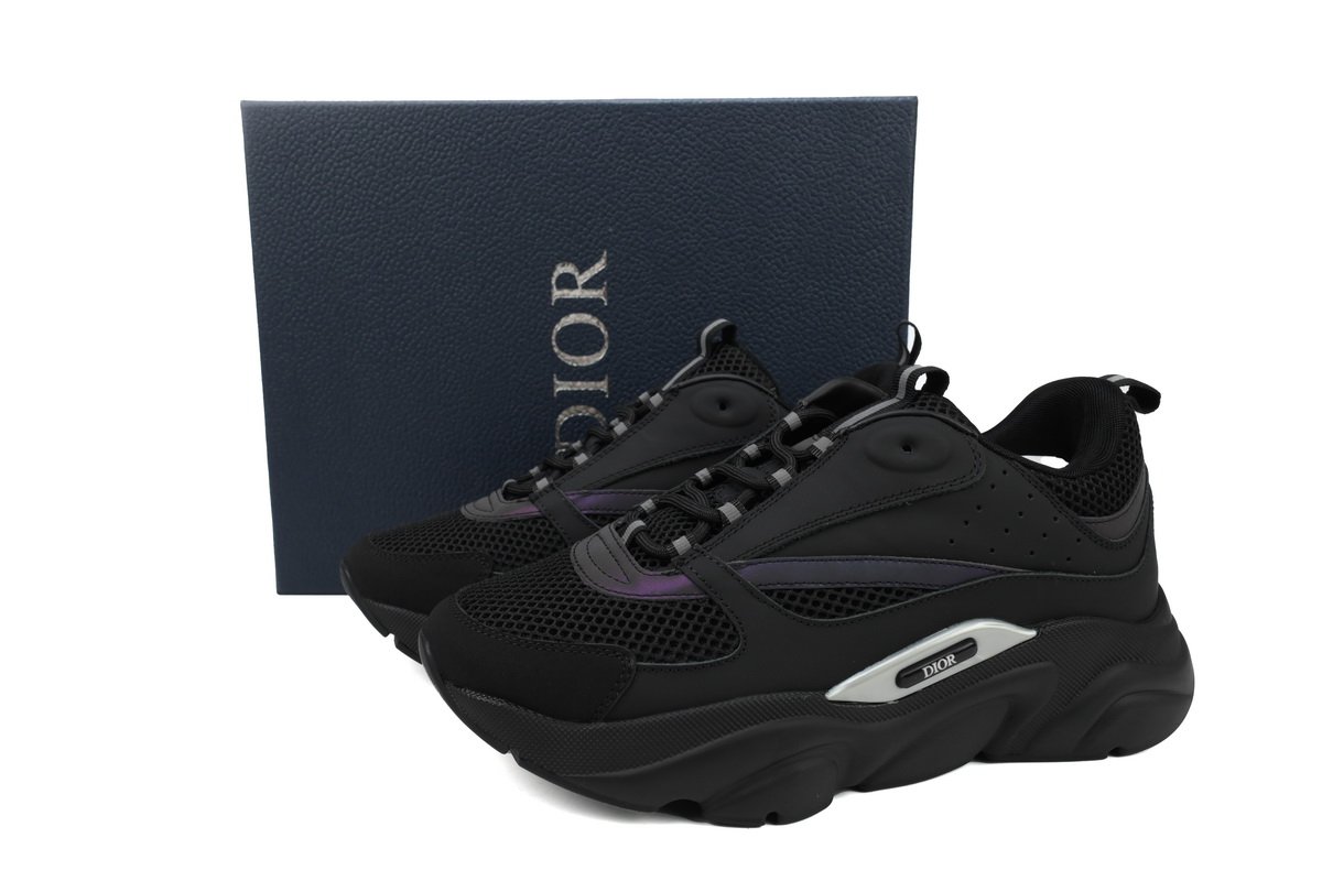 PK God Batch Dior Black Laser 'B22' Sneakers Cream - Image 12