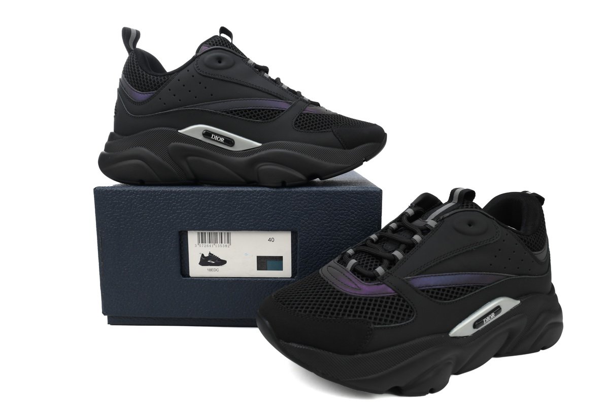PK God Batch Dior Black Laser 'B22' Sneakers Cream - Image 11