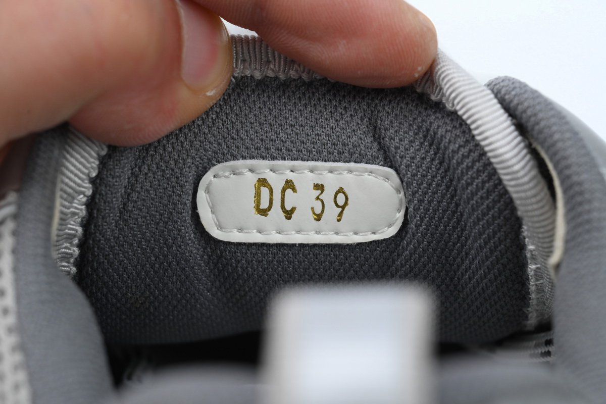 PK God Batch Dior Chrono Sneaker Grey Silver - Image 7