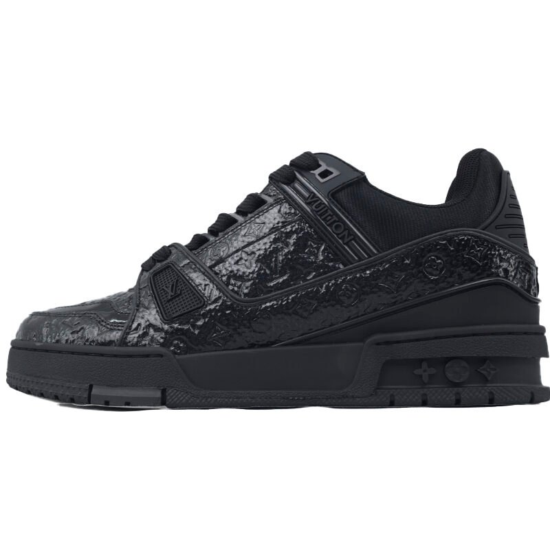 PK God Batch Louis Vuitton Black Lychee Patent Leather