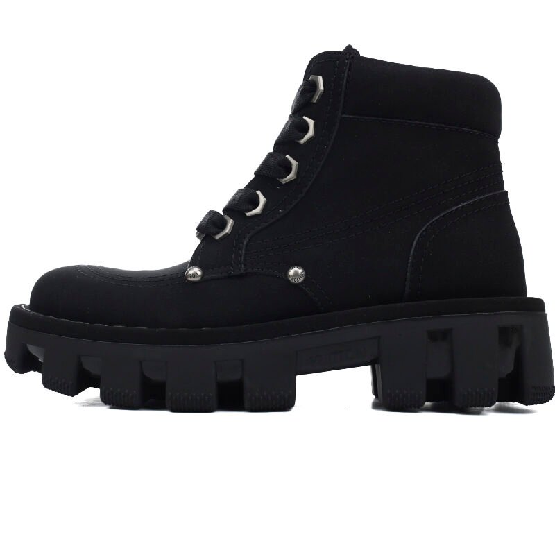 PK God Batch LOUIS VUITTON Martin boots Black pk02