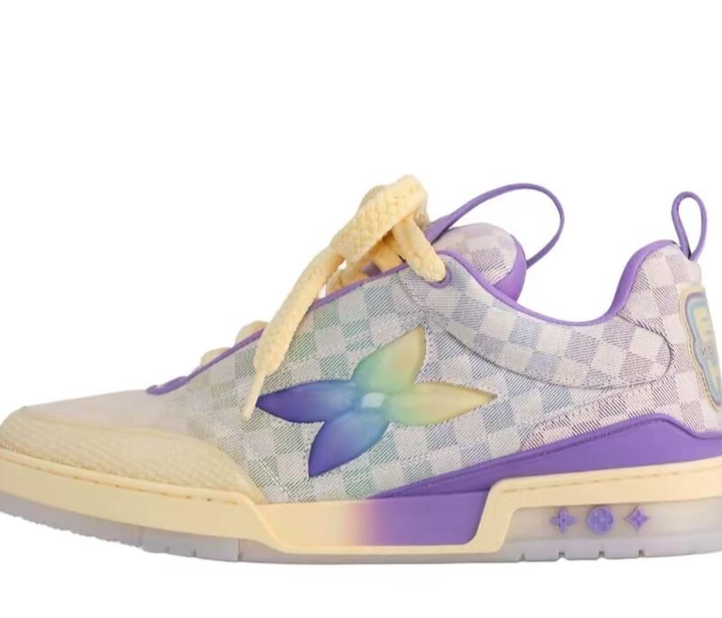 PK God Batch Louis Vuitton Skate Damier rainbows
