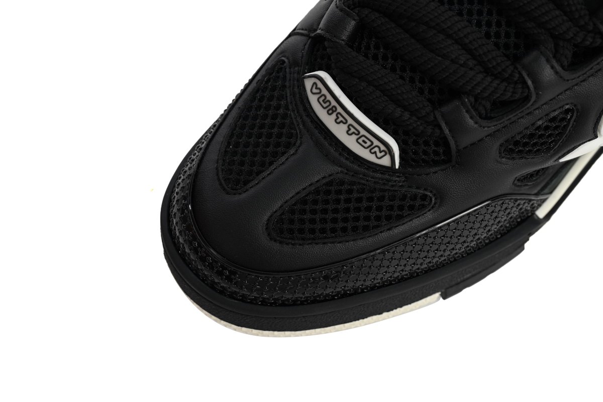 PK God Batch Louis Vuitton Skate Sneaker Black 51BCOLRB - Image 7