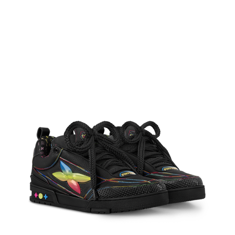 PK God Batch Louis Vuitton Skate Trainer Black