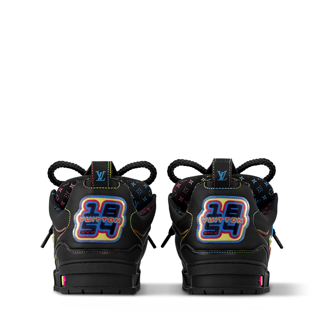 PK God Batch Louis Vuitton Skate Trainer Black - Image 4